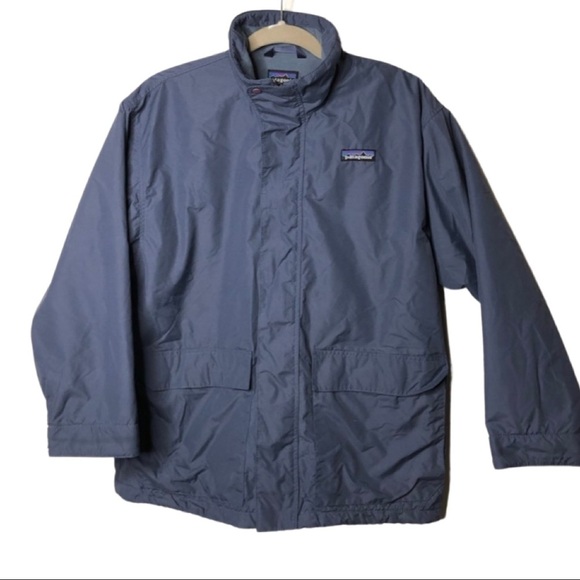 Patagonia Boy grey puffer jacket size 12
